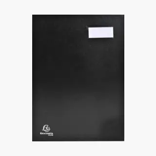 Exacompta 24211E Ordner Karton Schwarz A4