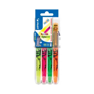 Pilot FriXion Light Grün, Orange, Pink, Gelb 4 Stück(e)