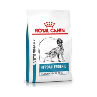Royal Canin Veterinary Diet Royal Canin Veterinary Canine Hypoallergenic Moderate Calorie - Sparpaket, 2 X 14 Kg (Verpakking van 2)