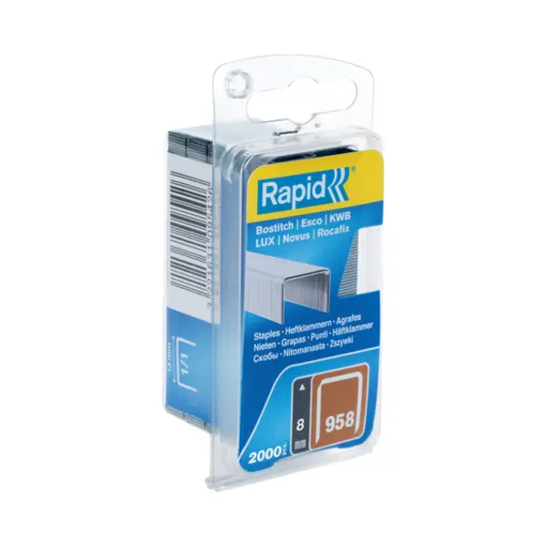 Rapid 40109542 Heftklammer Klammerpack 2000 Heftklammern thumbnail