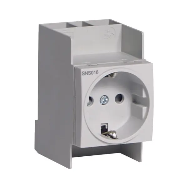Hager Vision Modulaire Wandcontactdoos - VKS09SW - E32BN thumbnail