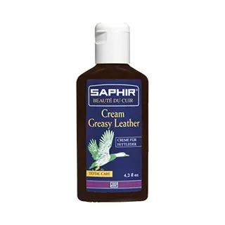 Saphir Schuhcreme Für Fettleder (125 Ml, Dunkelbraun 05)