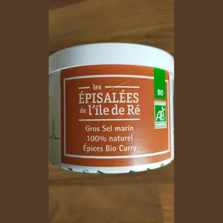 Les sauniers de Ile de Ré Grof Zout Met Curry Kruiden 150g - Les Sauniers De L'Ile De Ré