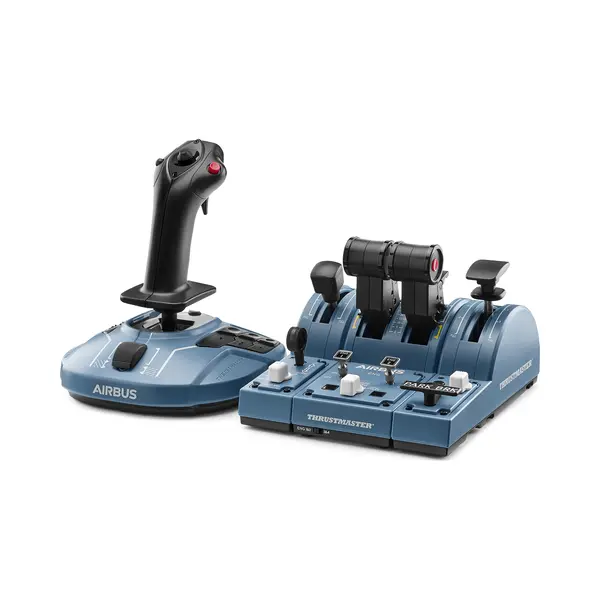 Thrustmaster Tca Captain Pack Airbus Edition Pc Zwart, Blauw Usb Vluchtsimulator thumbnail