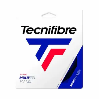 Tecnifibre Multifeel - Multifilament - Tennissnaar - 1.30 - Set - Zwart