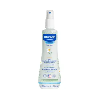 Mustela Erfrischendes Wasser Mit Bio-Avocado-Perseose Und Kamille, Haut Und Haar, Babys Und Die Ganze Familie - Duftet Die Haut, Entwirrt Das Haar,
