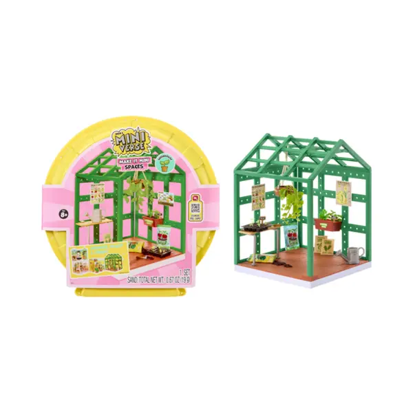 MGA Entertainment Miniverse Spaces Starter Pack Greenhouse thumbnail