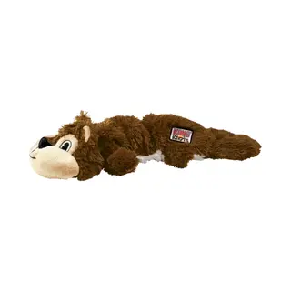 Kong Scrunch Knots Eekhoorn S - Kauwspeelgoed - 300mm X 84mm X 51mm - Multi