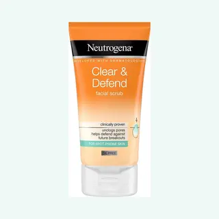Neutrogena Clear & Defend Facial Scrub Cleansing scrub Women 150 ml