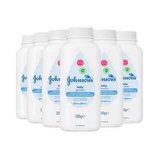 Johnsons Johnson's Babypoeder Talkpoeder (Voordeelverpakking) - 6 X 200 G