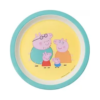 Petit Jour Paris, Kinderservies + Bestek, Maison Petit Jour Melamine Bord, Peppa Pig Ouders