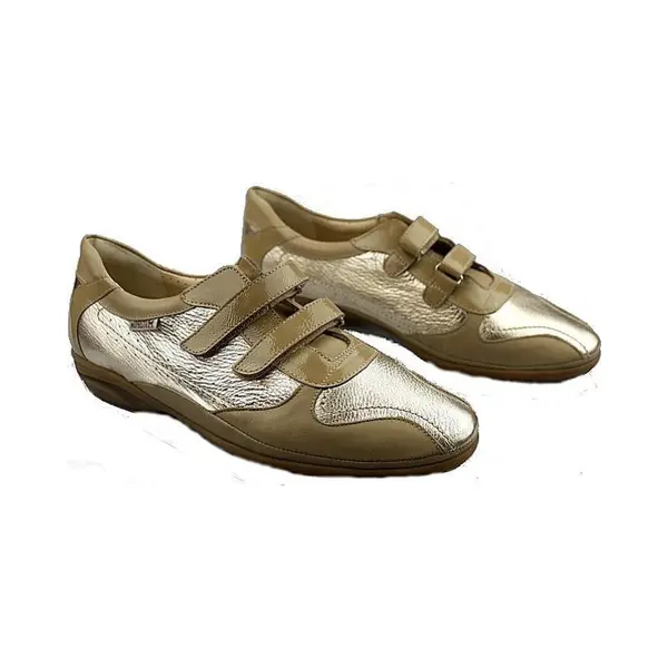 Mephisto Parnel Lederen Sneaker Voor Dames Beige - Maat 40.5 thumbnail