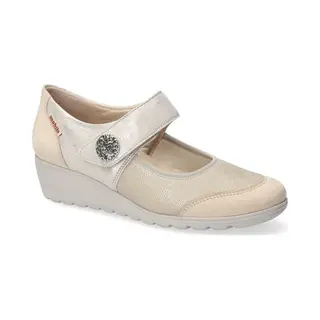 Mephisto Mobils Ergonomic -Dames - Beige - Ballerina's & Mocassins - Maat 35.5