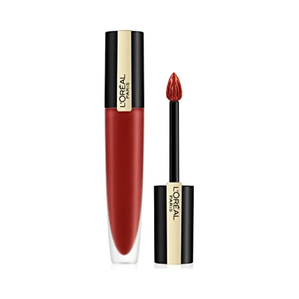 L'Oreal Paris L'Oréal Paris Rouge Signature Matte Liquid Lipstick, Ultra-Matte Lip Stain, Up To 24 Hours Of Colour, 115, I Am Worth It, 41 Ml thumbnail