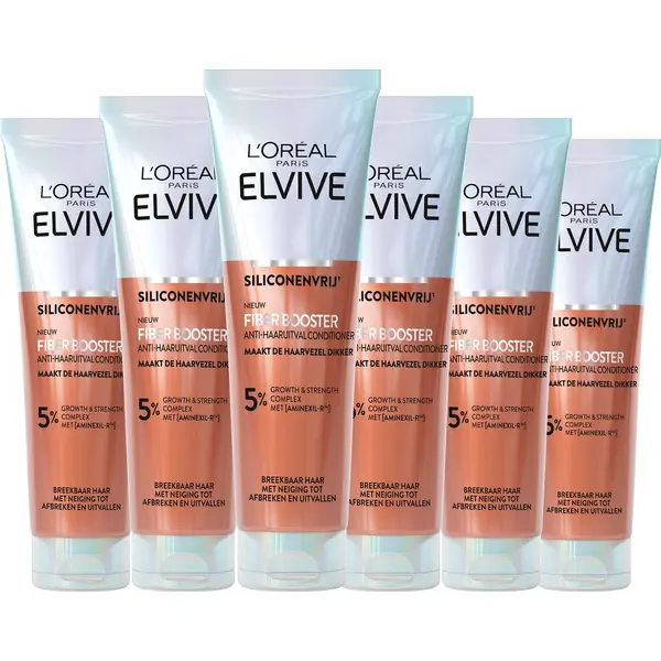 6x L'Oréal Elvive Fiber Booster Anti-Haaruitval Conditioner 150 Ml thumbnail