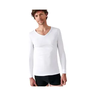 Long-sleeved V-neck T-shirt Damart Thermolactyl