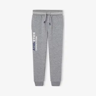 Vertbaudet Sport Joggingbroek Van Fleece Jongens Gemêleerd Grijs