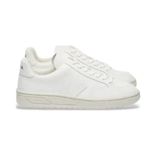 Veja Für Damen. XD0202297 Schuhe V-12 Weiß (37), Wohnung, Schnürsenkel, Lässig, Recyceltes Polyester, Nachhaltig