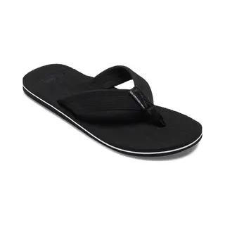 Quiksilver Herren Molokai Layback Sandale, Black White Black, 45 Eu