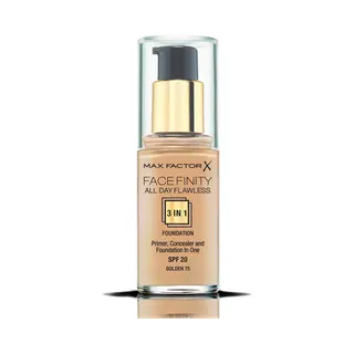Max Factor Facefinity All Day Flawless 3 in 1, 075 Golden, 30ml