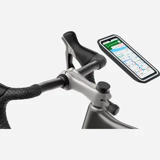 Shapeheart Französische Innovation, Magnetische Fahrrad-, Mountainbike-... Telefonhalterung Für Den Vorbau, Mit Abnehmbarer Wetterfester Hülle