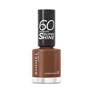 Rimmel 60 Sekunden Super Shine Nagellack Farbe 140 Chocolate Eclipse 8 Ml