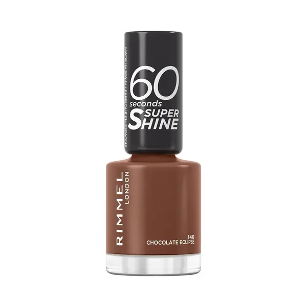 Rimmel 60 Sekunden Super Shine Nagellack Farbe 140 Chocolate Eclipse 8 Ml thumbnail