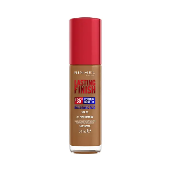 Rimmel Lasting Finish 35Hr Foundation 30 Ml (Verschiedene Farbtöne) - 500 Toffee thumbnail