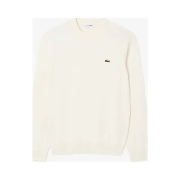 Lacoste Sweatshirt Ronde Halsecru, Effen thumbnail