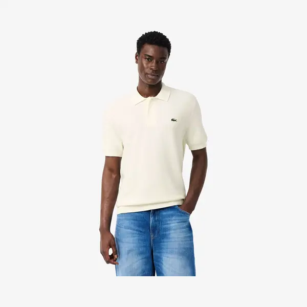 Lacoste Polo Shirt Korte Mouw Wit thumbnail