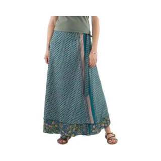 Coline Langer Wickelrock, Polyester Long Wrap Rock (Öl, One Size)