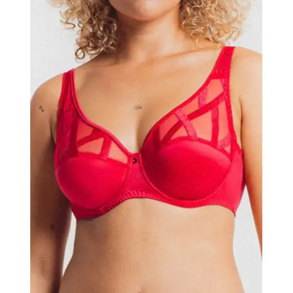 Louisa Bracq Serie Triangel Beugel Bh 47111 471 Rouge A Levre - Maat Eu 80E / Fr 95E thumbnail