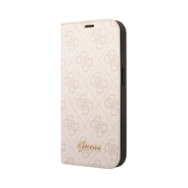 Guess GUBKP14XHG4SHP IPhone 14 Pro Max 6, 7" Różowy/pink Book 4G Vintage Gold Logo (Apple IPhone 14 Pro Max), Smartphone Hülle, Pink, Rosa thumbnail