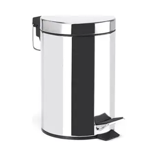 Msv 3700703904380 trash can 5 L Round Steel