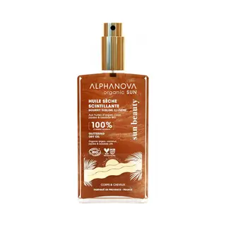 Alphanova Sun Glittering Dry Oil Bio 100 Milliliter