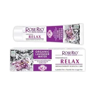 Rose Rio, Tandverzorgingsproducten, Relax Aromatherapie & Tandverzorging Tandpasta Met Biologisch Lavendelwater 65ml (65 ml)