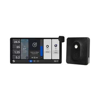 Shelly Wall Display X2 Schwarz + Blu H&T Schwarz Wlan · Schwarz