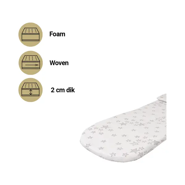 Matras Kinderwagen Chipolino Grey Stars thumbnail