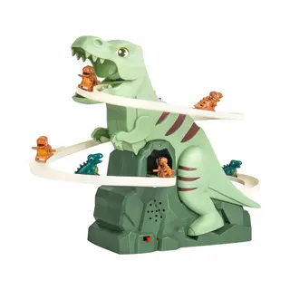 Jojoy - Dinosaurus Trapklimmer - Speelgoed Met Licht En Muziek - Inclusief 9 Dinosaurussen - Educatief Speelgoed - Dinoclimber