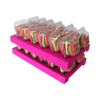 24x Trolli Xxl Burger Fruchtgummi á 50g=1200g Mhd, 3/21