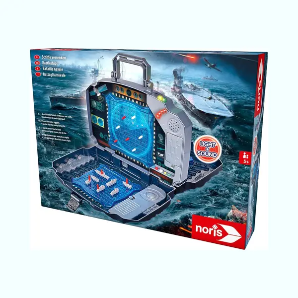 Noris 606104435 Ships Sinking Light & Sound Action Game For The Whole Family Toy From 5 Years thumbnail