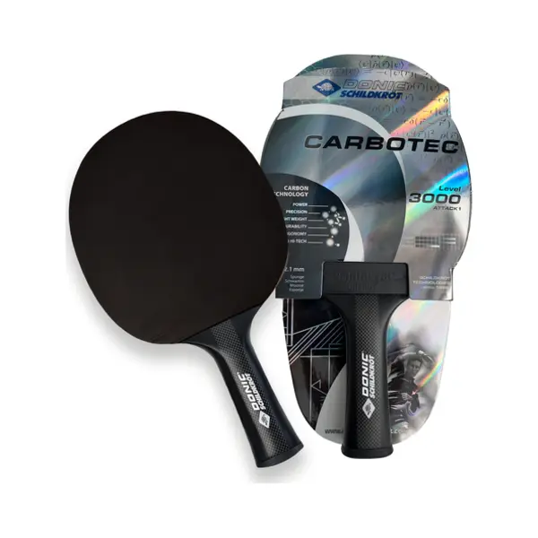 Donic Schildkröt CarboTec 3000 Tischtennisplatte Schwarz thumbnail