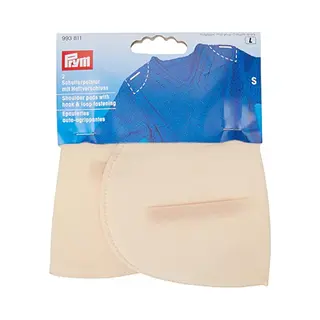 Prym 1 Paar Schouderkussens Met Plaksluiting, Maat S, Beige