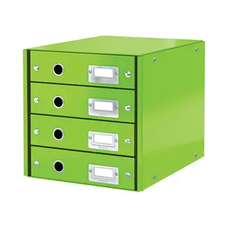 Leitz Click & Store Wow Drawer Cabinet (4 drawers)