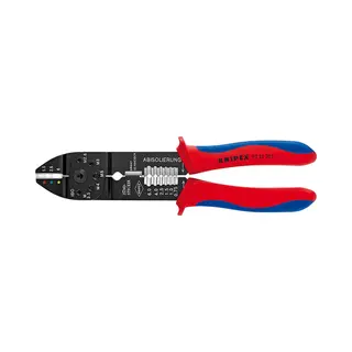 Knipex 97 21 215 cable crimper Crimping tool Black, Blue, Red