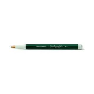 LEUCHTTURM1917 367280 Drehgriffel Nr. 1, Forest Green - Gelstift Mit Schwarzer Tinte