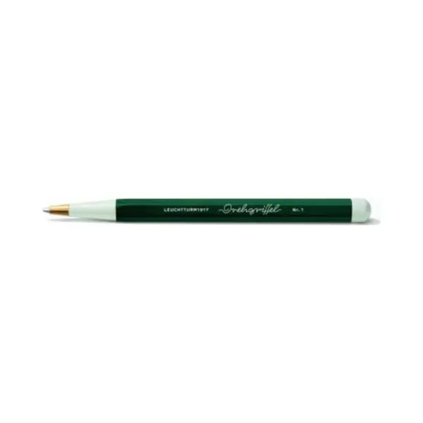 LEUCHTTURM1917 367280 Drehgriffel Nr. 1, Forest Green - Gelstift Mit Schwarzer Tinte thumbnail