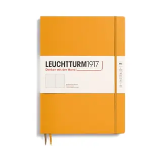 Leuchtturm1917 Notizbuch Master Slim (A4+) Hardcover 123 Nummerierte Seiten Rising Sun Dotted