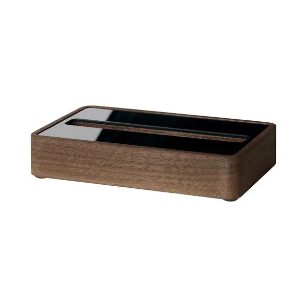 Sigel VA202 visitekaarthouder Acryl, Hout Bruin thumbnail