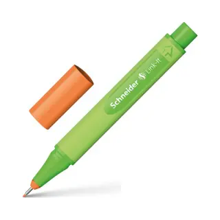Schneider Schreibgeräte Link-It Fineliner Orange 10 Stück